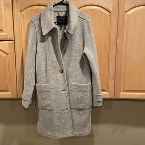 Grey Coat, size 10 from JCrew